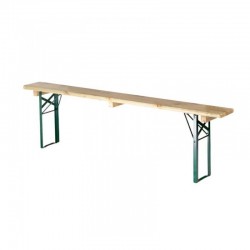 Location d'un bancs en bois 220 x 70 cm